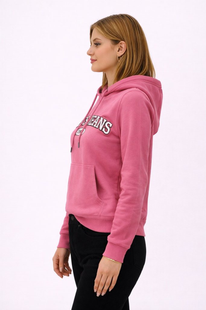 Guess Kadın Sweatshirt  W4YQ09KC811-24K - pembe