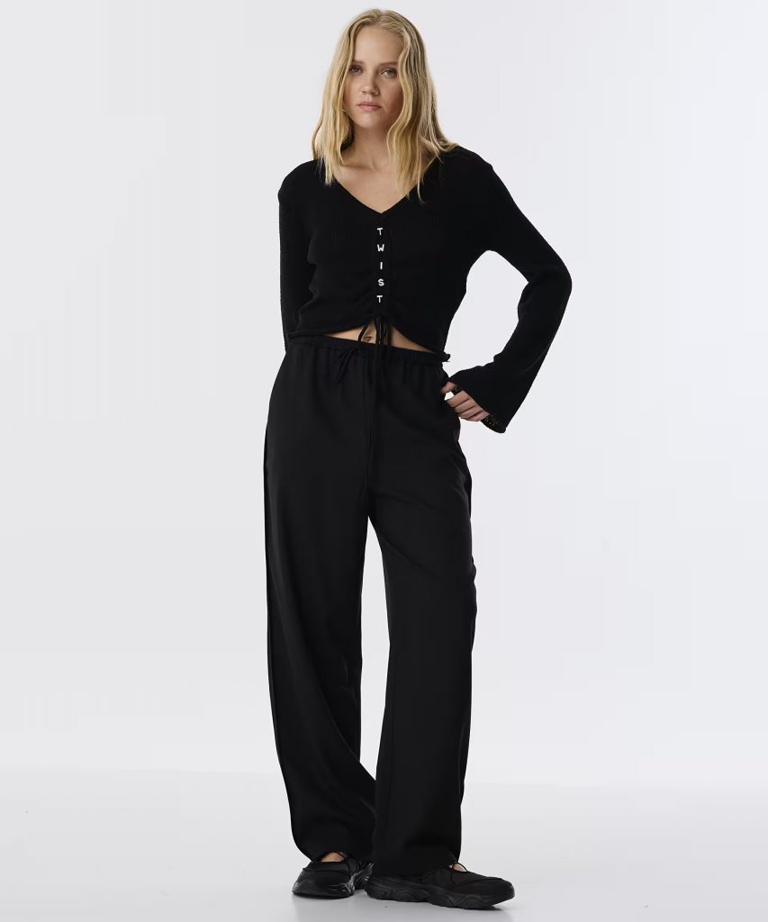 TWİST Metal Logolu Ayarlanabilir Triko TW6250050154 - Siyah