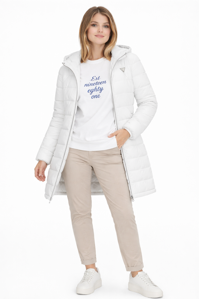 GUESS MONT V4YL05WF3X0 - Beyaz