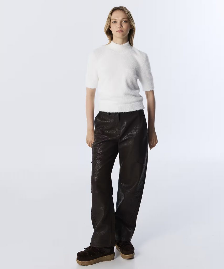 TWIST Dokulıu Yüksek Yaka Triko TW6250050455 - EKRU