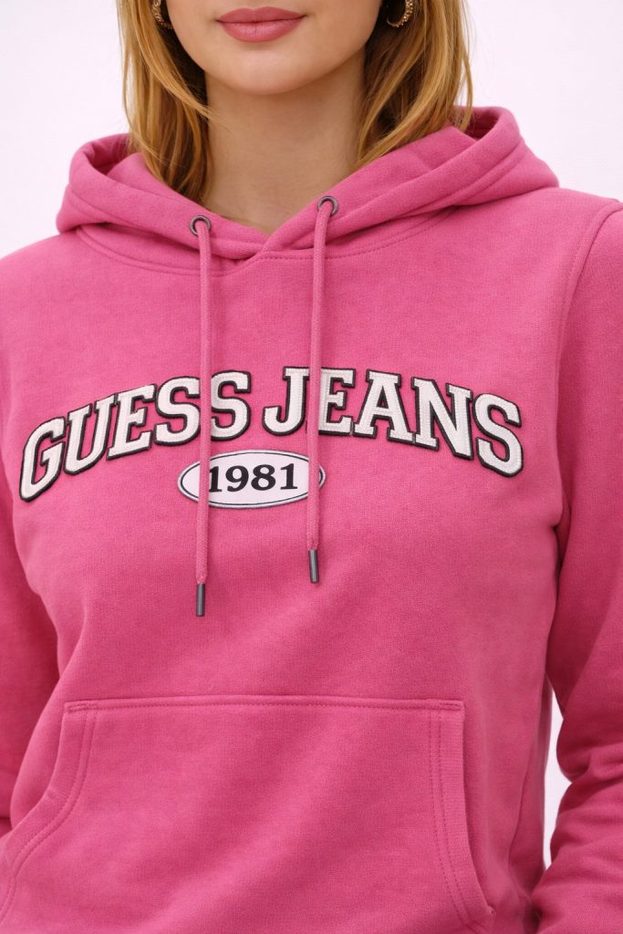 Guess Kadın Sweatshirt  W4YQ09KC811-24K - pembe