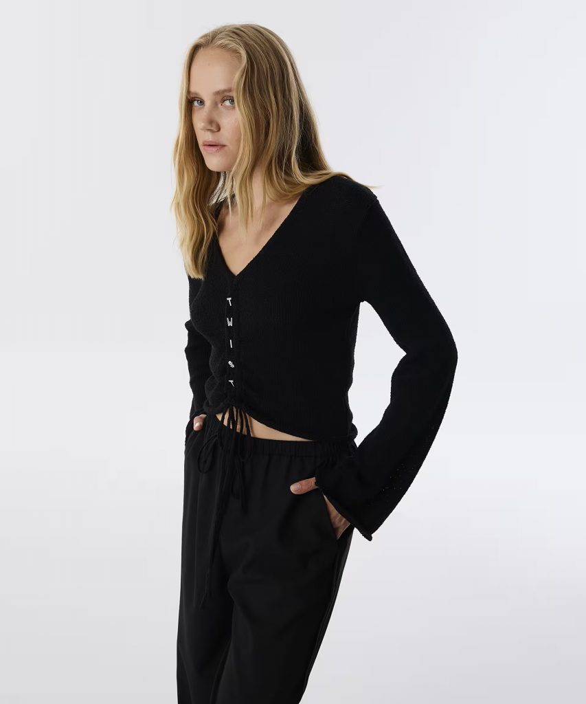 TWİST Metal Logolu Ayarlanabilir Triko TW6250050154 - Siyah