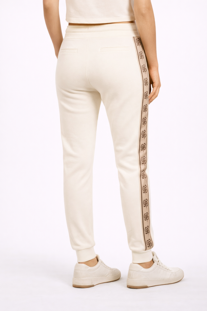 GUESS Brıtney Jogger Kadın Siyah Eşofman Altı V2YB15KB3P2 - KREM