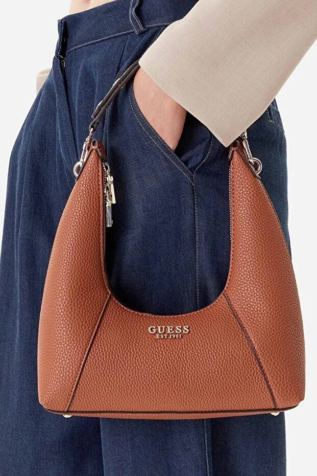 GUESS El Çantası HWBG7334170 - karamel