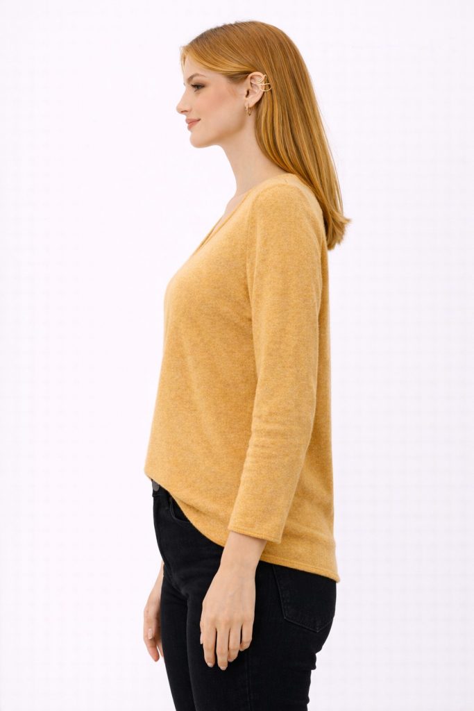 BDK V Yaka Triko Kazak 26KRS501 - hardal