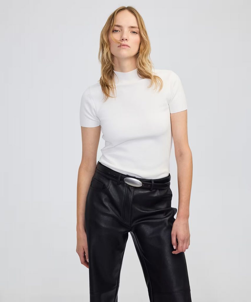 İPEKYOL Dar kesim basic triko IW6250050467 - EKRU