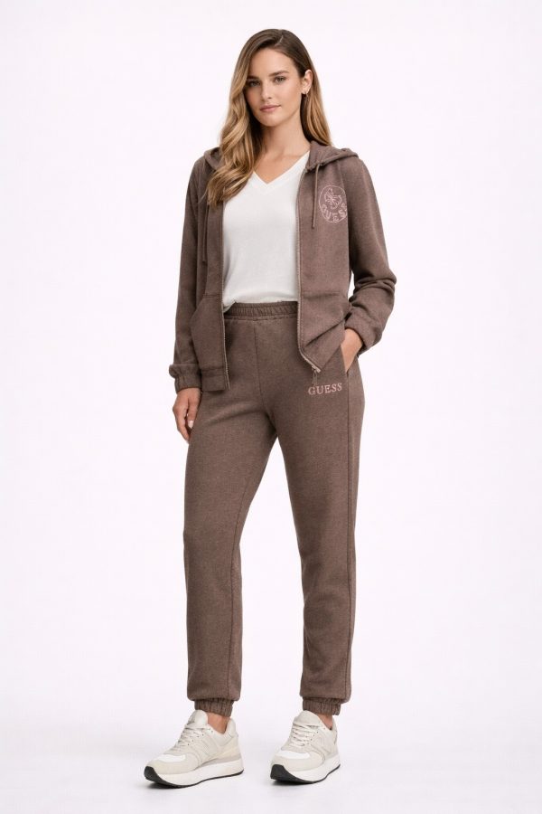 Guess NOÉMIE CUFF LONG Pantolon V4YB04KC3D2-24K