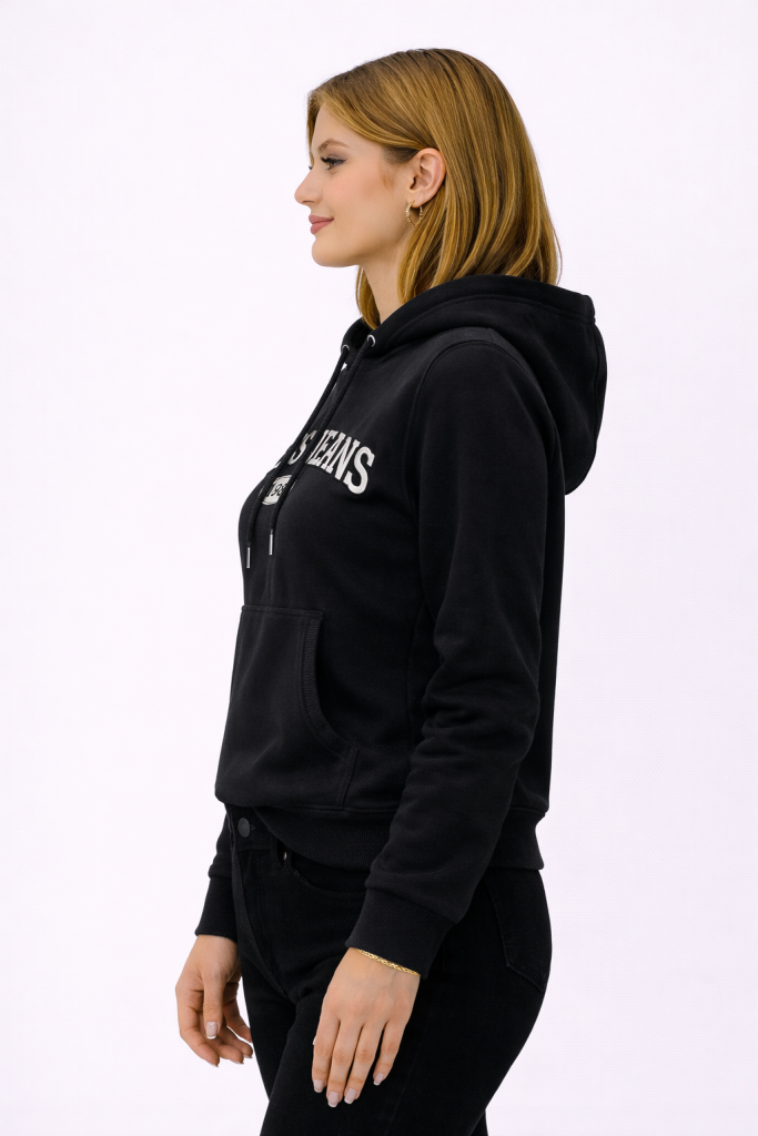Guess Kadın Sweatshirt  W4YQ09KC811-24K - Siyah