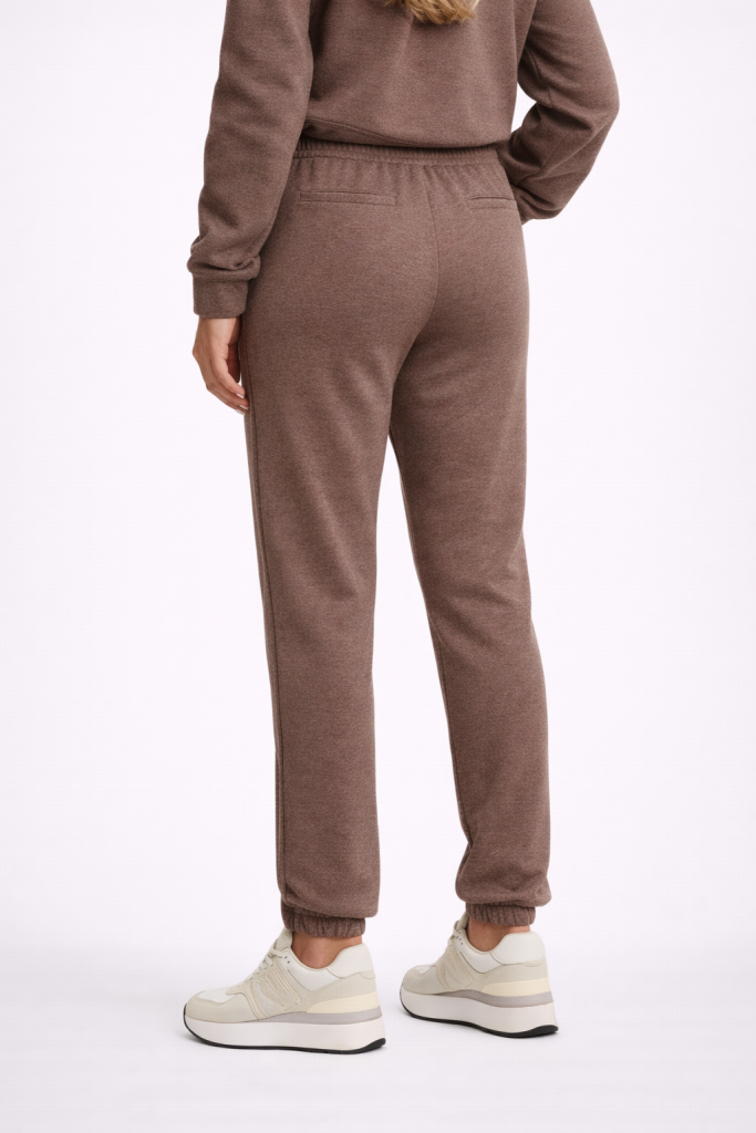 Guess NOÉMIE CUFF LONG Pantolon V4YB04KC3D2-24K - kahve