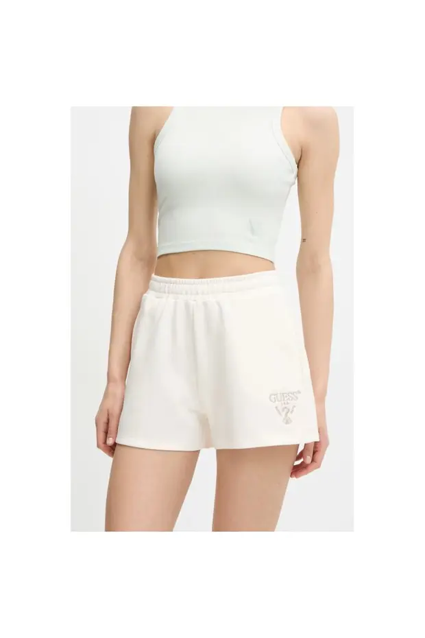 GUESS Roberta Şort V5GD19KC3D2 - KREM