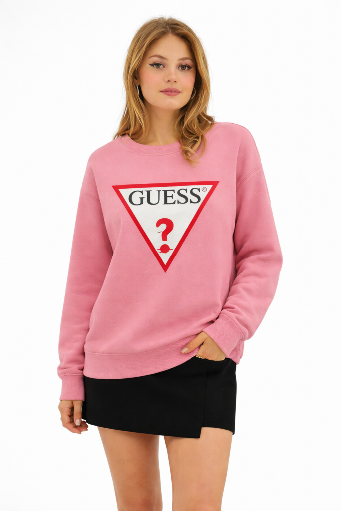 GUESS SWEAT W4YQ00KC811 - pembe