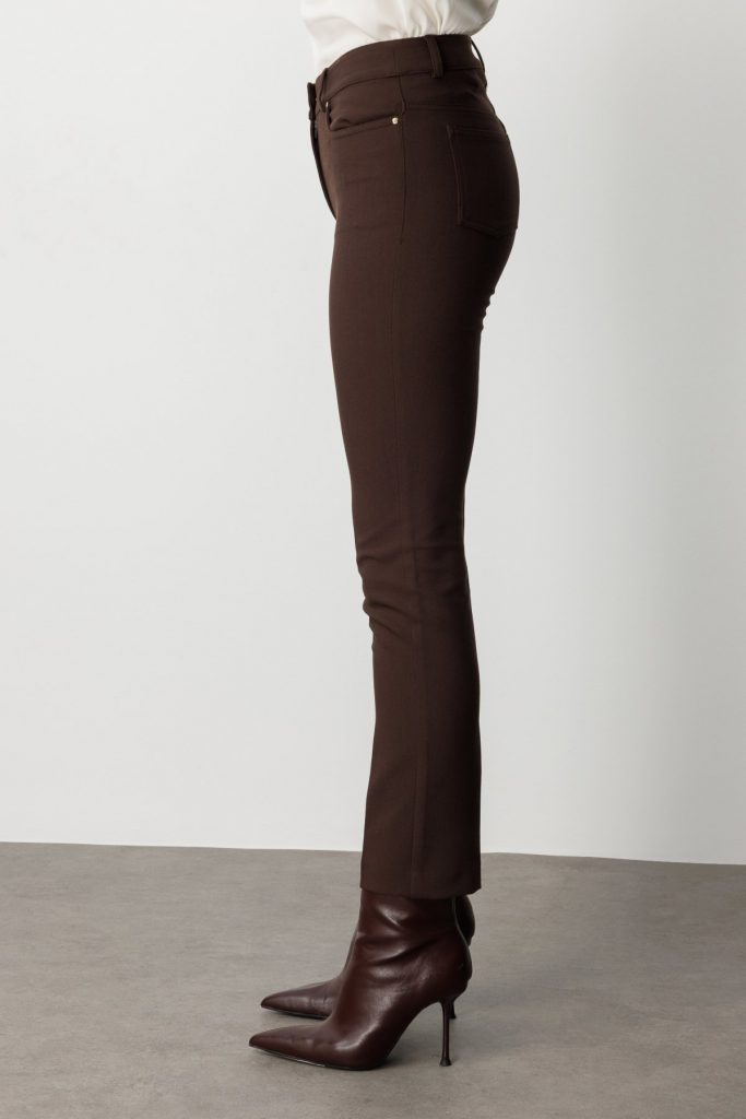 EKOL Bol Paça Pantolon 1007 - kahve