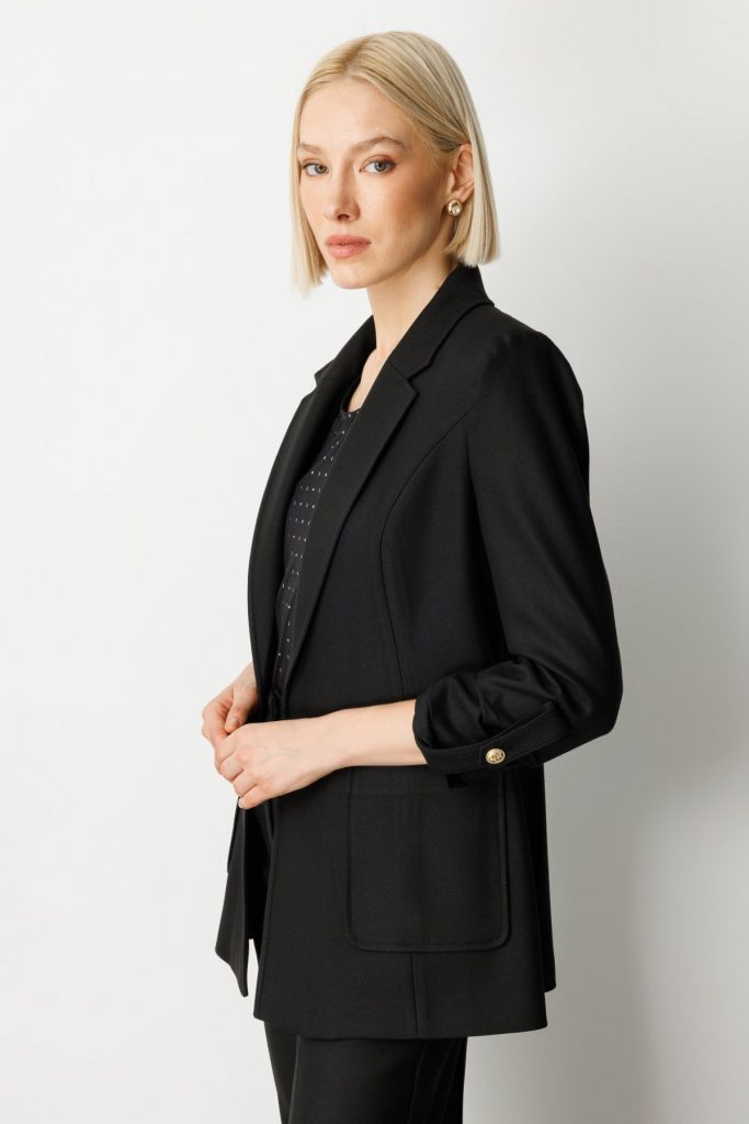 EKOL Kolu Apoletli Torba Cepli Ceket 5057