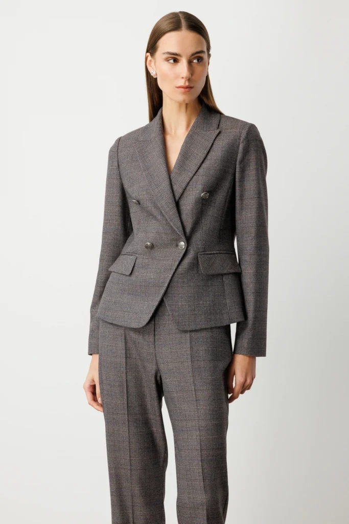 EKOL Omzu Vatkalı Kapak Cepli Ceket 5161