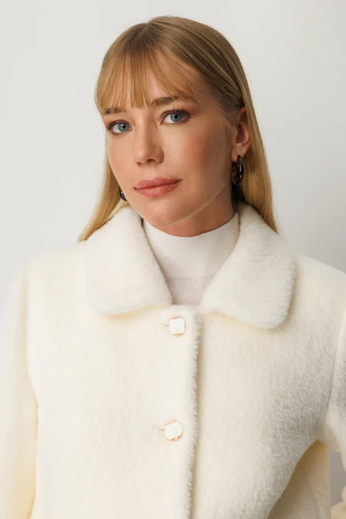 EKOL Torba Cepli Peluş Kaban 6025 - EKRU