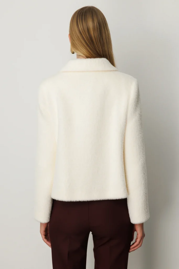 EKOL Torba Cepli Peluş Kaban 6025 - EKRU