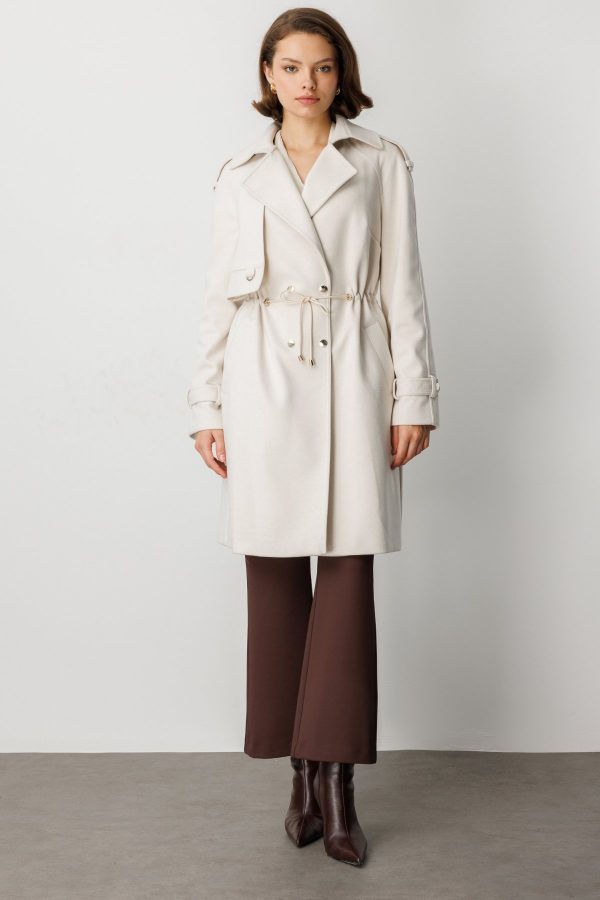 EKOL Beli Bağcıklı Apoletli Kaban 6037