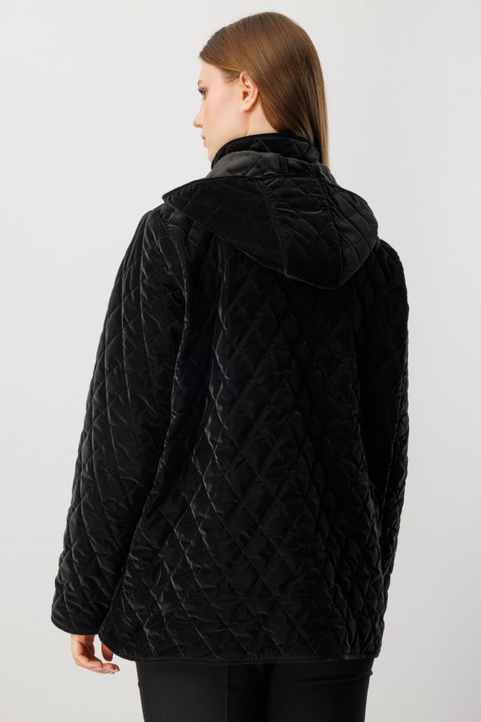 EKOL Kapitone Şişme Mont 6805 - Siyah