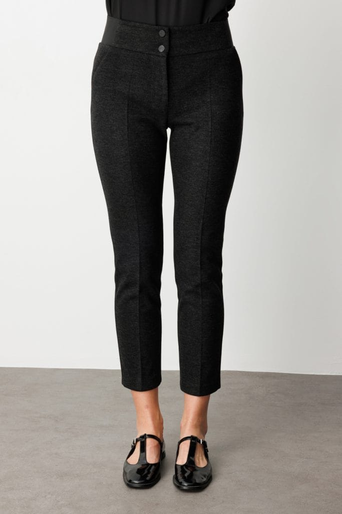 EKOL Çift Düğmeli Dar Paça Pantolon 1017