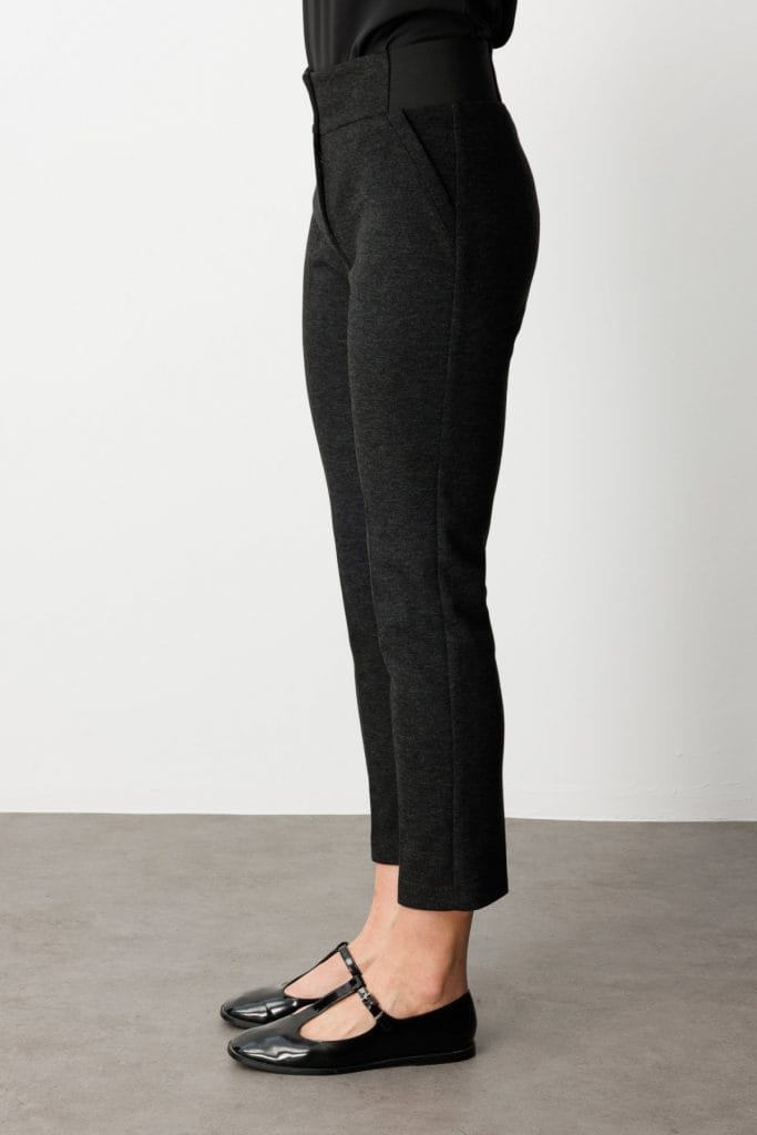 EKOL Çift Düğmeli Dar Paça Pantolon 1017