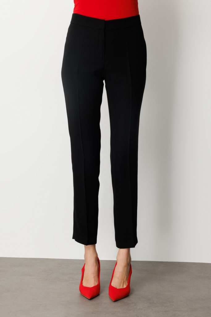 EKOL Dar Paça Krep Pantolon 1029