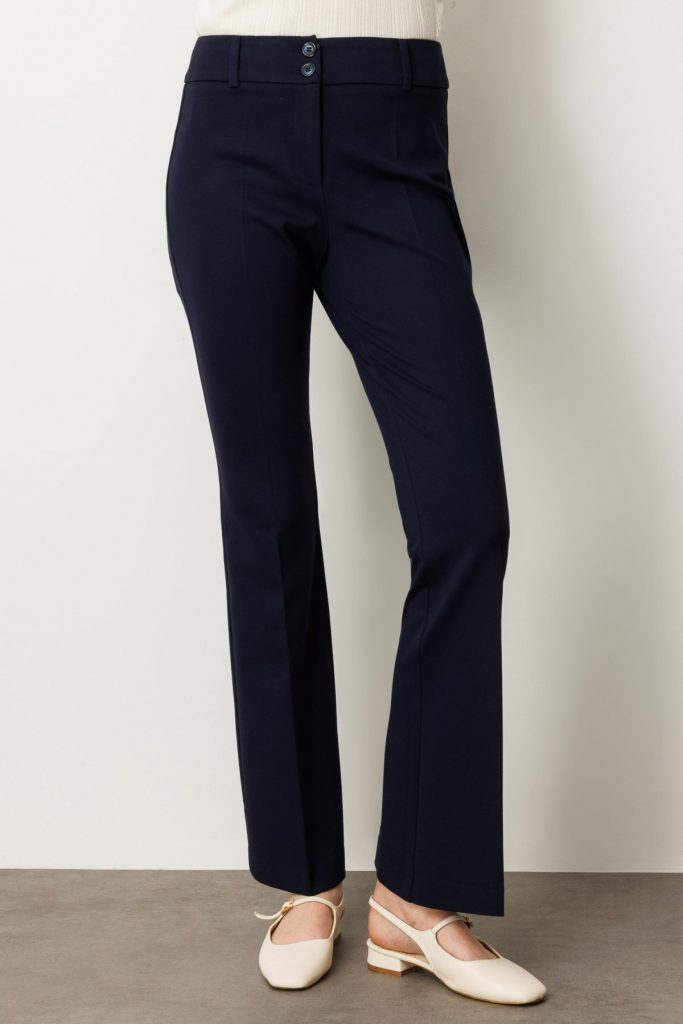 EKOL İspanyol Paça Cepsiz Pantolon 1081