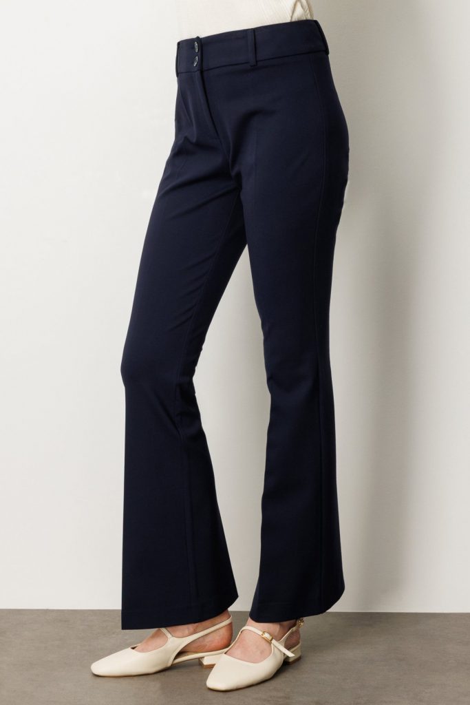 EKOL İspanyol Paça Cepsiz Pantolon 1081