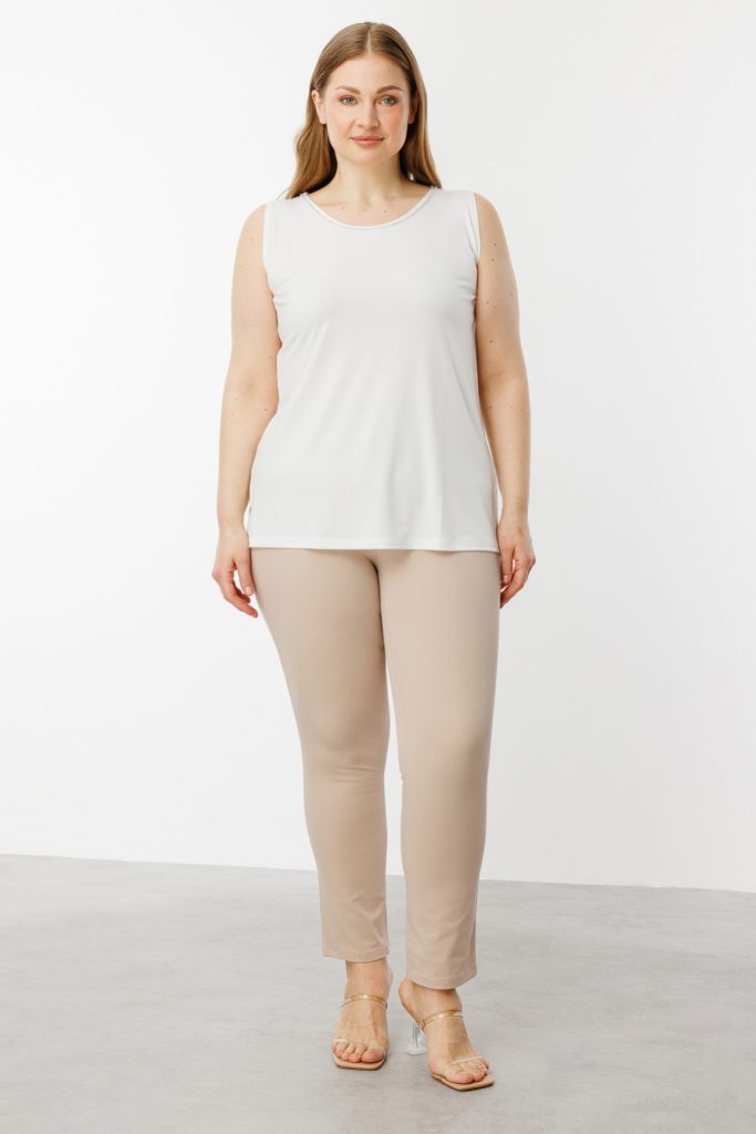 EKOL Beş Cep Dar Paça Büyük Beden Pantolon 2052 B.B