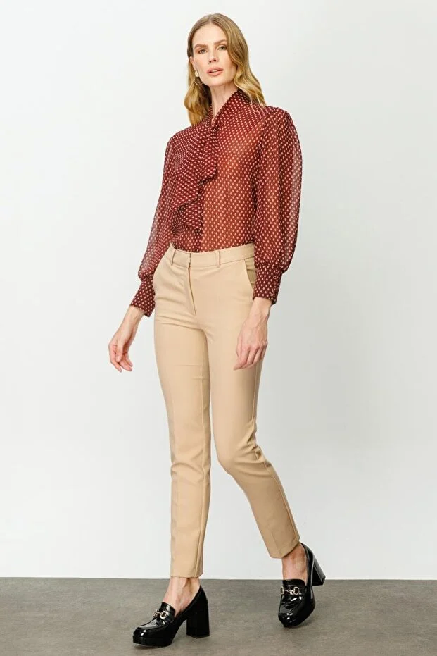 EKOL Cepli Dar Paça Pantolon 4209