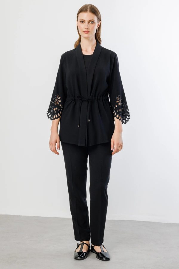 EKOL Dar Paça Büyük Beden Pantolon 4982 B.B