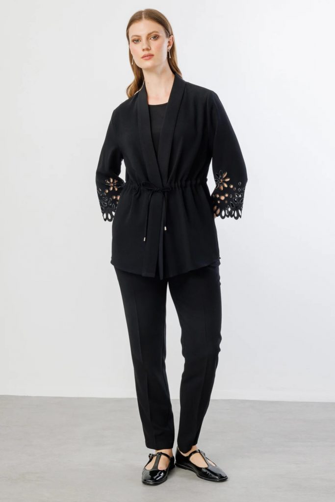 EKOL Dar Paça Büyük Beden Pantolon 4982 B.B