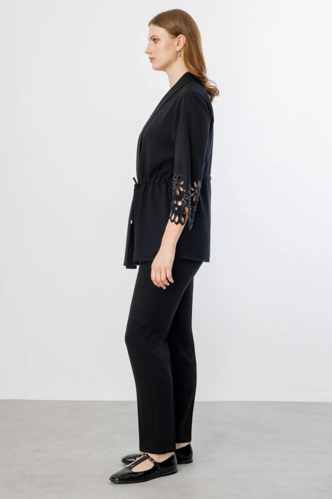 EKOL Dar Paça Büyük Beden Pantolon 4982 B.B