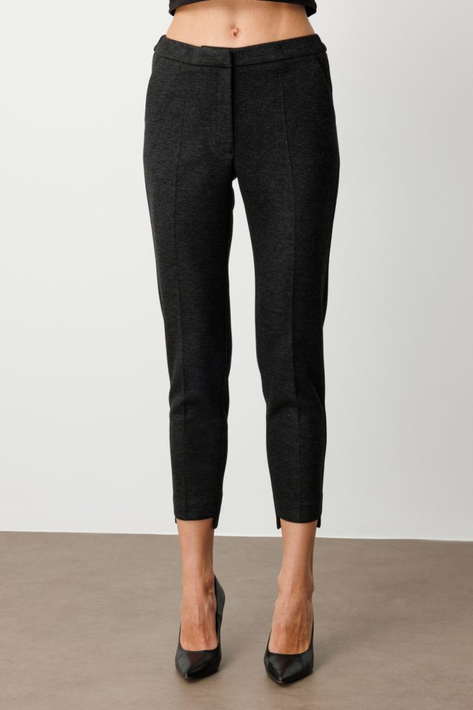 EKOL Beli Lastikli Yan Cepli Pantolon 5193 - Siyah