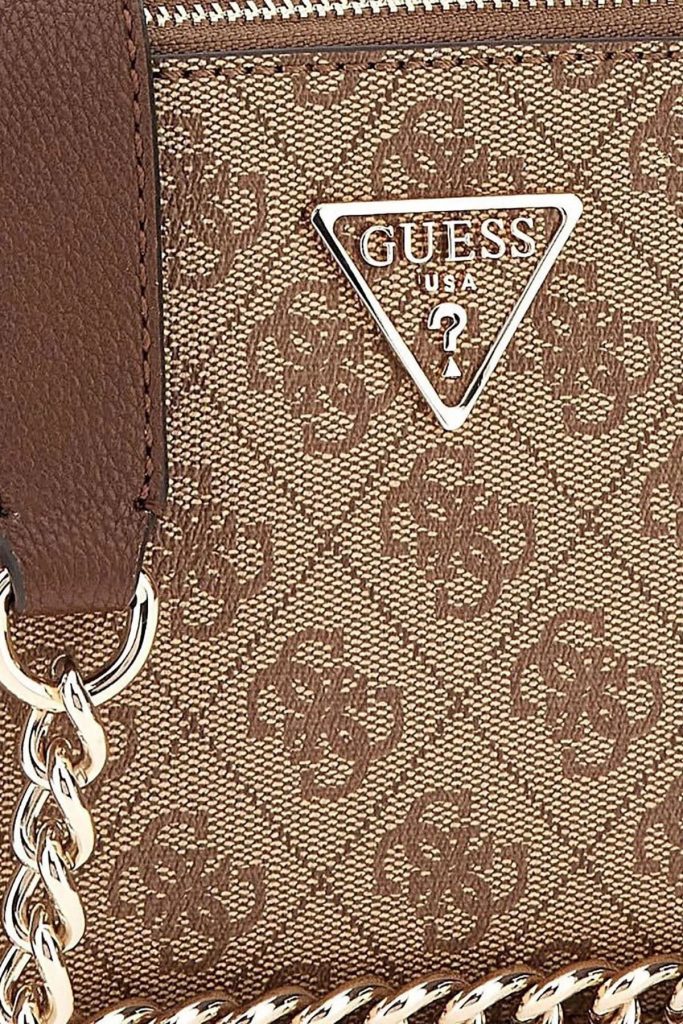 GUESS 4G logolu Noelle çapraz mini çanta HWBG7879140