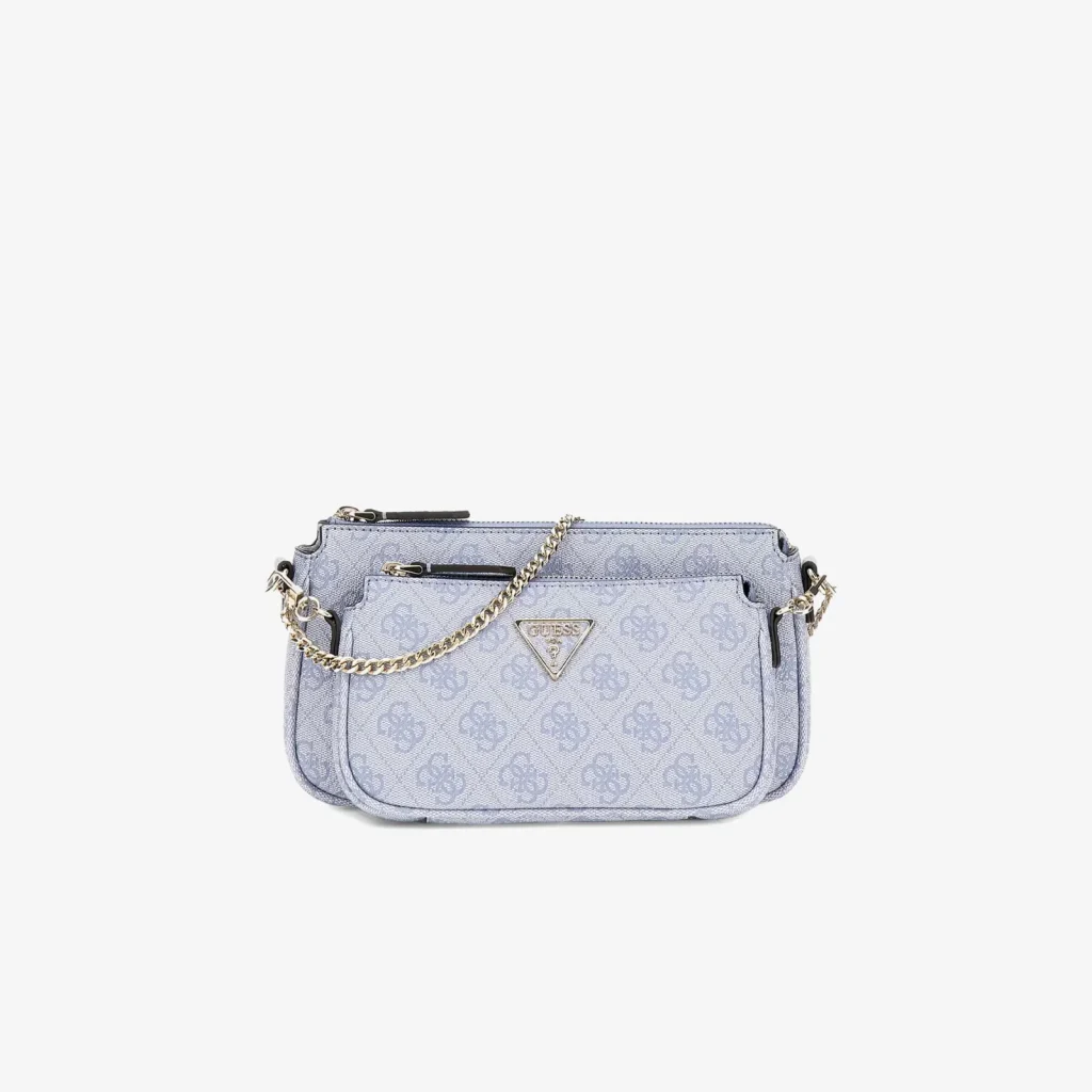 GUESS 4G logolu Noelle çapraz mini çanta HWBG7879710 - MAVİ