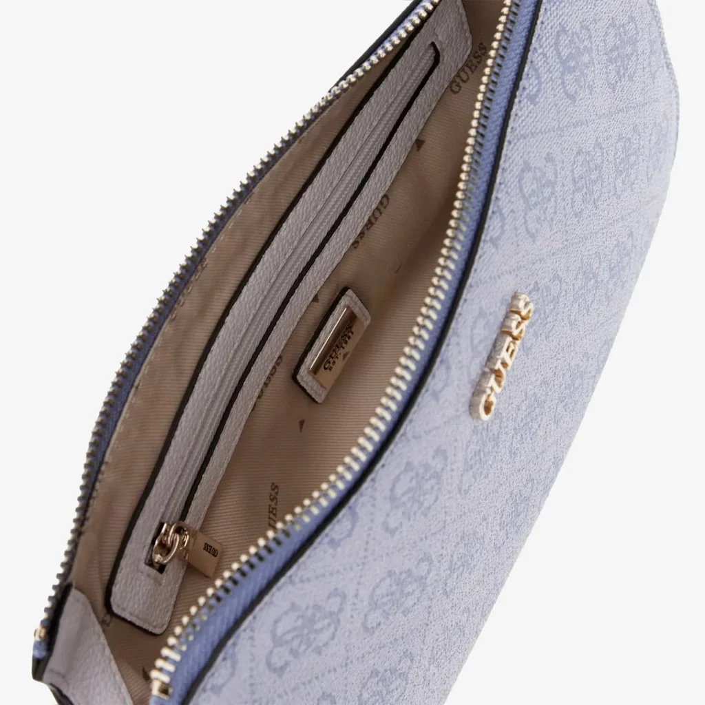 GUESS 4G logolu Noelle çapraz mini çanta HWBG7879710 - MAVİ