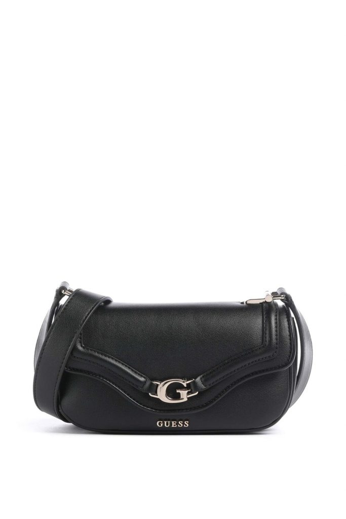 GUESS Dea mini çapraz çanta HWBG7993790 - Siyah