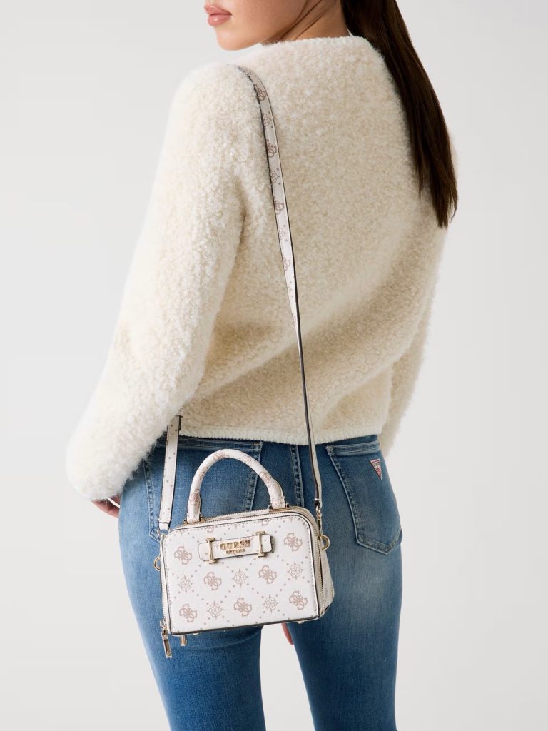 GUESS  Silia 4G ve Peony logolu mini el çantası HWGP9890760 - multi