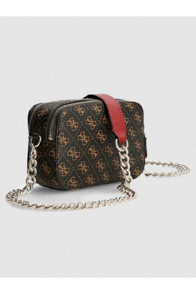 GUESS 4G logolu Noelle çapraz askili mini çanta HWQL7879140