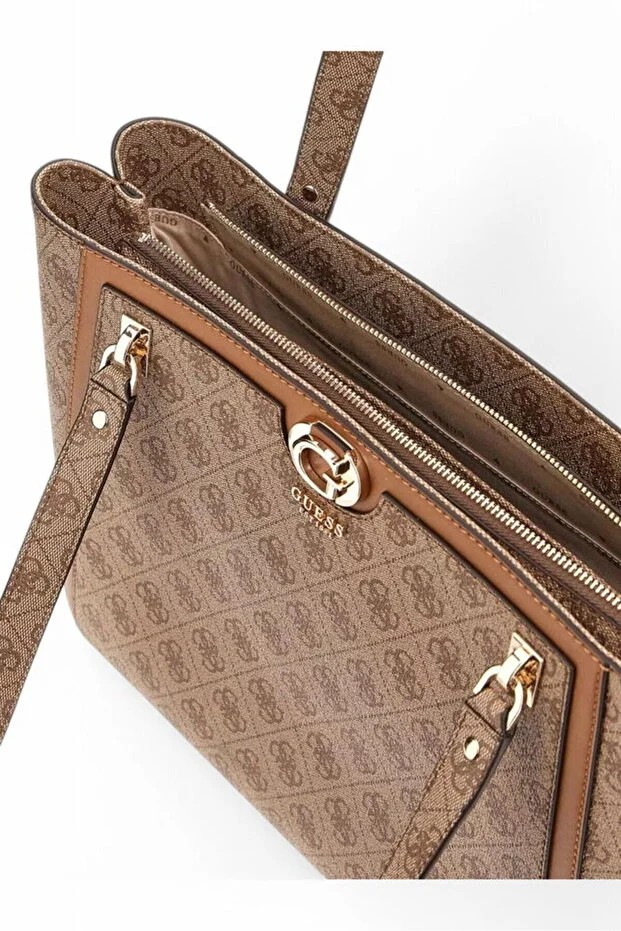 GUESS 4G Logolu Omuz Çantası HWSG9540250 - Latte