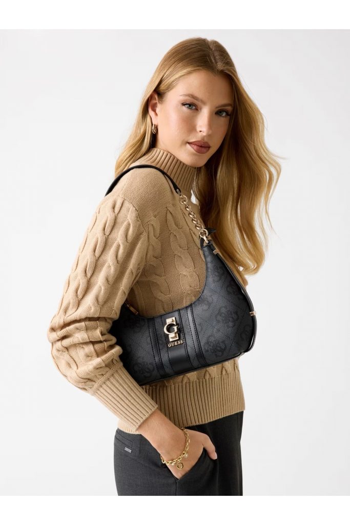 GUESS Erenia 4G logolu mini omuz çantası HWSO7838180