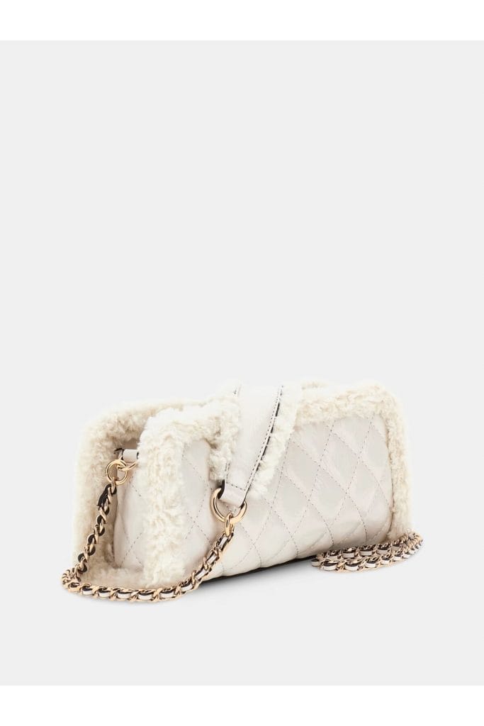 GUESS Amita yapay kürk çapraz çanta HWTG8139720