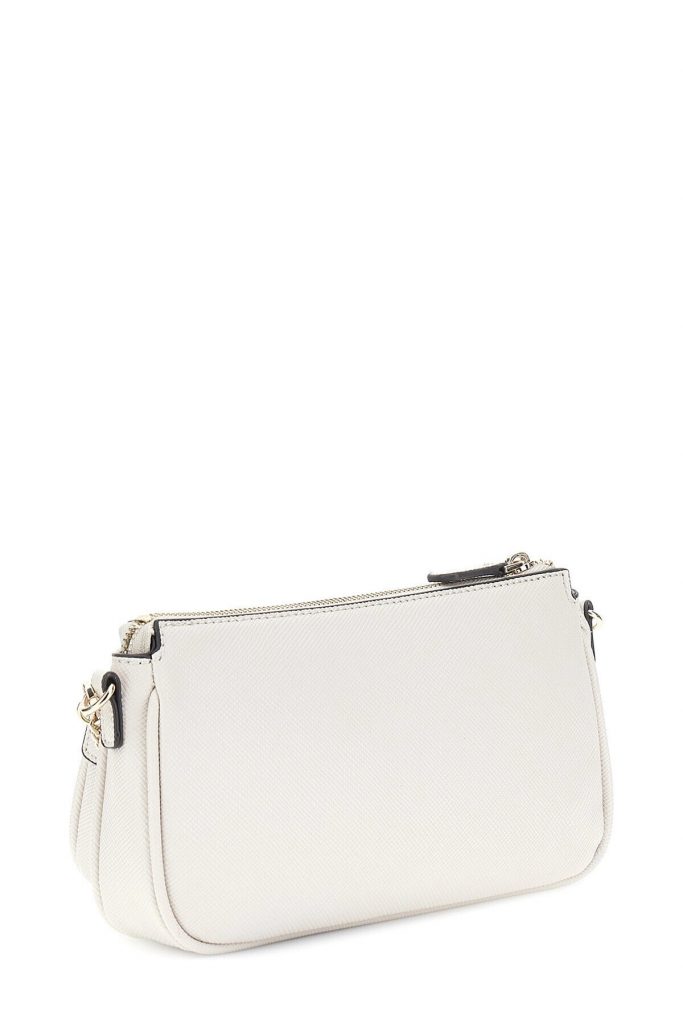 GUESS Logolu İki Parçalı Noelle Suni Deri Omuz Çantası  HWZG9672710 - kemik