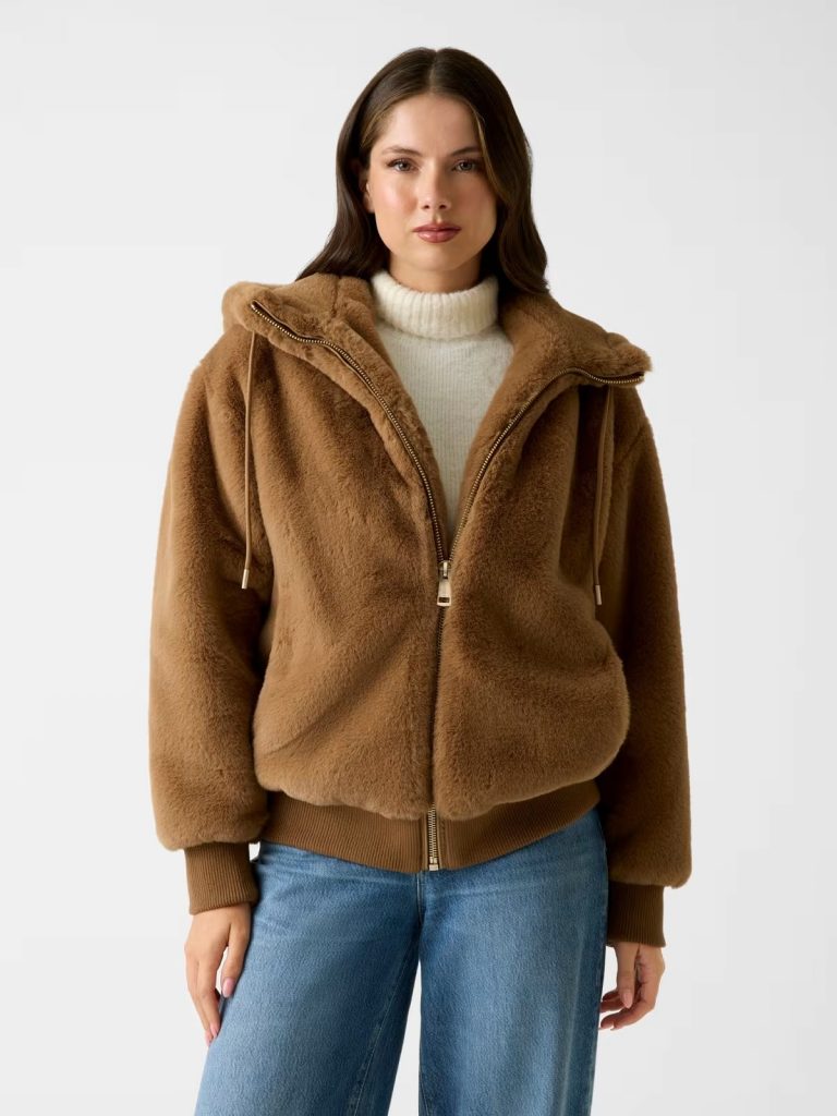 GUESS Dokuma Kumaş Kadın Mont W5BL66W3890 - pembe