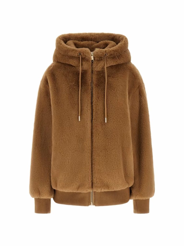 GUESS Dokuma Kumaş Kadın Mont W5BL66W3890 - camel