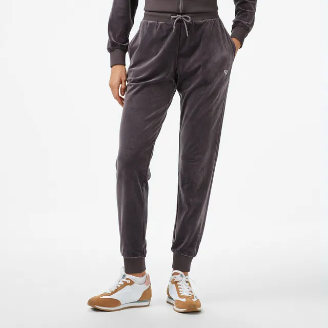 GUESS Kadife Jogger Pantolon V3BB27KBXI2 - GRİ