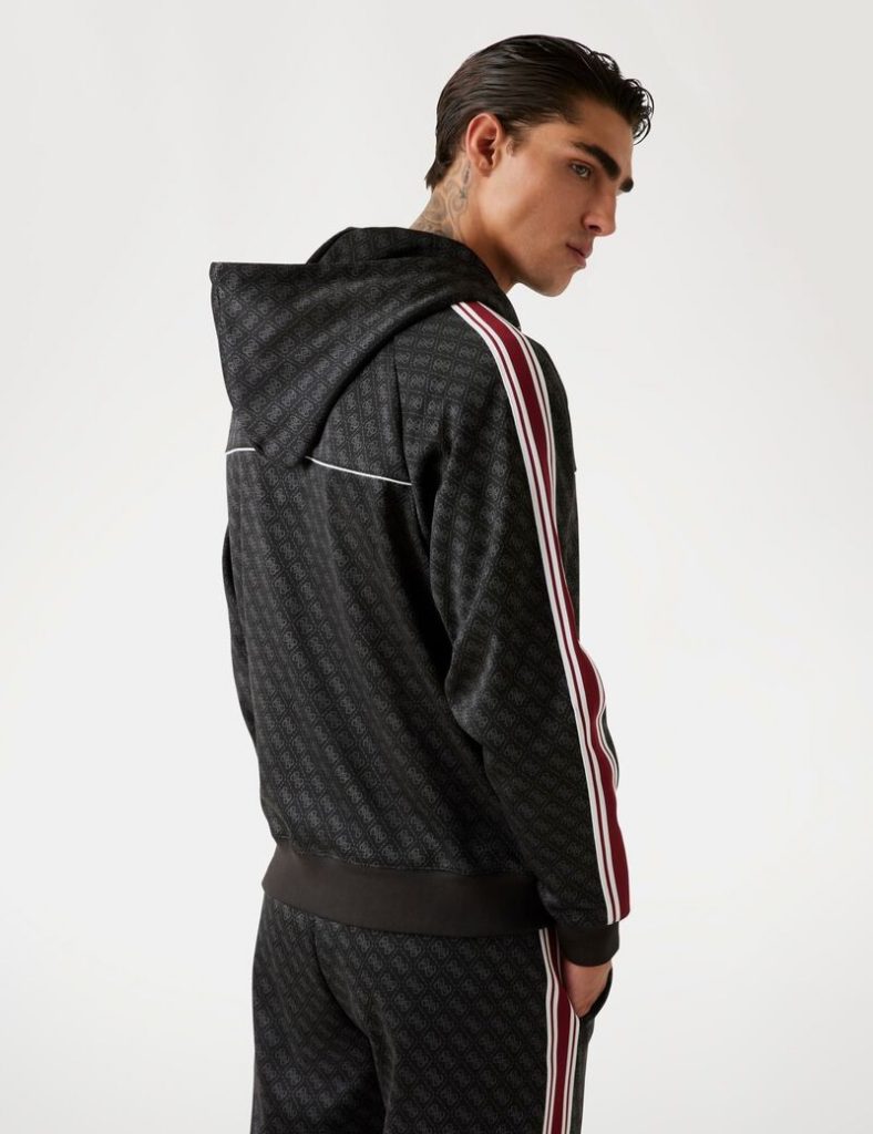 GUESS 4G Logolu Tam fermuarlı Sweatshirt Z5BQ13K2042