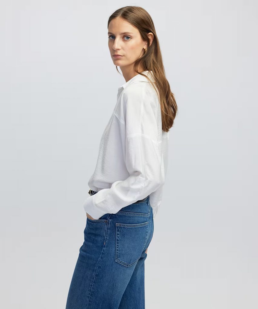 İPEKYOL Gömlek yaka bluz IW6250006060 - EKRU