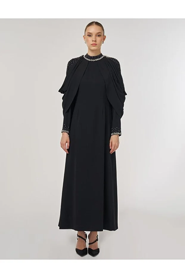 KAYRA İşlemeli Şık Elbise  23088