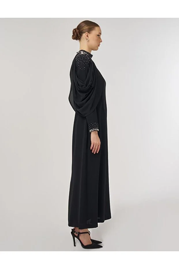 KAYRA İşlemeli Şık Elbise  23088